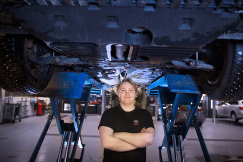 – Bilverkstedet er mitt andre hjem